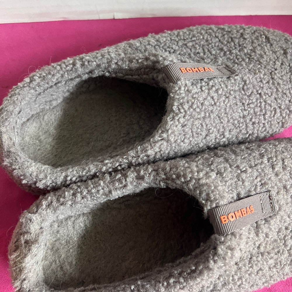 Bombas 8 women’s grey Sunday slippers - Picture 5 of 6
